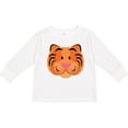 thumbnail image 3 of Inktastic Tiger Face Boys or Girls Long Sleeve Toddler T-Shirt, 3 of 5