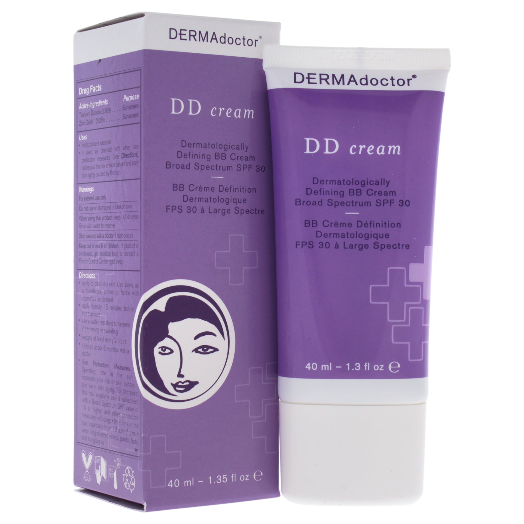 Dermadoctor Dermadoctor Dd Cream Dermatologically Defining Spf 30 1 35 Oz Walmart Com Walmart Com