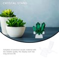 thumbnail image 2 of Weiweiguan 10Pcs Crystal Model Display Rack Acrylic Jewelry Showing Stand Mineral Holder, 2 of 6