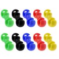 thumbnail image 1 of Eigraketly 10 Uds bicicleta Cable de freno estilo S Clips hebilla manguera guía bicicleta Line Clip Ciclismo 5 colores 2 piezas * 5 Eigraketly OD001185-04, 1 of 6