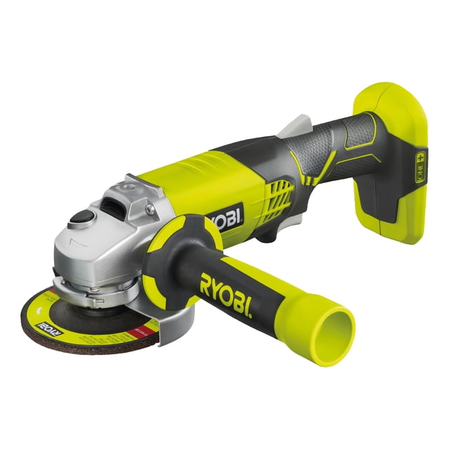 Amoladora angular RYOBI P421, 18 V, 6500 RPM, 11,4 cm, iones de litio