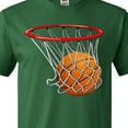 thumbnail image 4 of Inktastic Basketball Swish T-Shirt, 4 of 5
