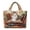 A - L, variant on Cat Print Quilted Tote Bag Women's Lightweight Large Capacity Cotton Shoulder Bags Travel Shopping Purse and Handbags