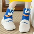 thumbnail image 2 of Crazy Funny Fuzzy Silly Socks for Women,Girls Fluffy Slipper Novelty Fun Socks,Men Cute Cozy Soft Animal Sock (3 pairs), 2 of 5