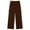 Z92 Brown, variant on Landzoo Little Girls Outdoor Athletic Pants Straight Leg With Pockets And Drawstring Fall Casual Kid Girls Baggy Trousers