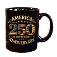thumbnail image 2 of BKER 250th Anniversary America Years Patriotic USA Flag Funny Coffee Mug Novelty Cup Gift 1776-2026,Ceramic, 2 of 6