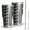 Black Geometric Triangle-1, variant on 30oz Black Geometric Triangle Chevron Pattern Tumblers Stainless Steel Tumbler with Lid and Straw,Vacuum Insulated Double Wall Travel Tumbler Cups Mug with Cleaning Brush for Coffee,Tea