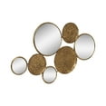 thumbnail image 3 of Sagebrook Home Iron & Glass Artisanal Circle Harmony Wall Accent, 3 of 9