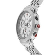 Michele Sport Sail Diamond Mother of Pearl Steel Womens Watch MWW01C000141