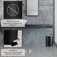 thumbnail image 3 of Modern Bamboo Trash Can, Soft-Close Foot Pedal Bin for Your Decorative Needs, 3 of 5