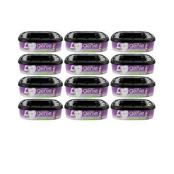 Litter Genie Cat Litter Disposal System REFILL CARTRIDGE - 12 pack