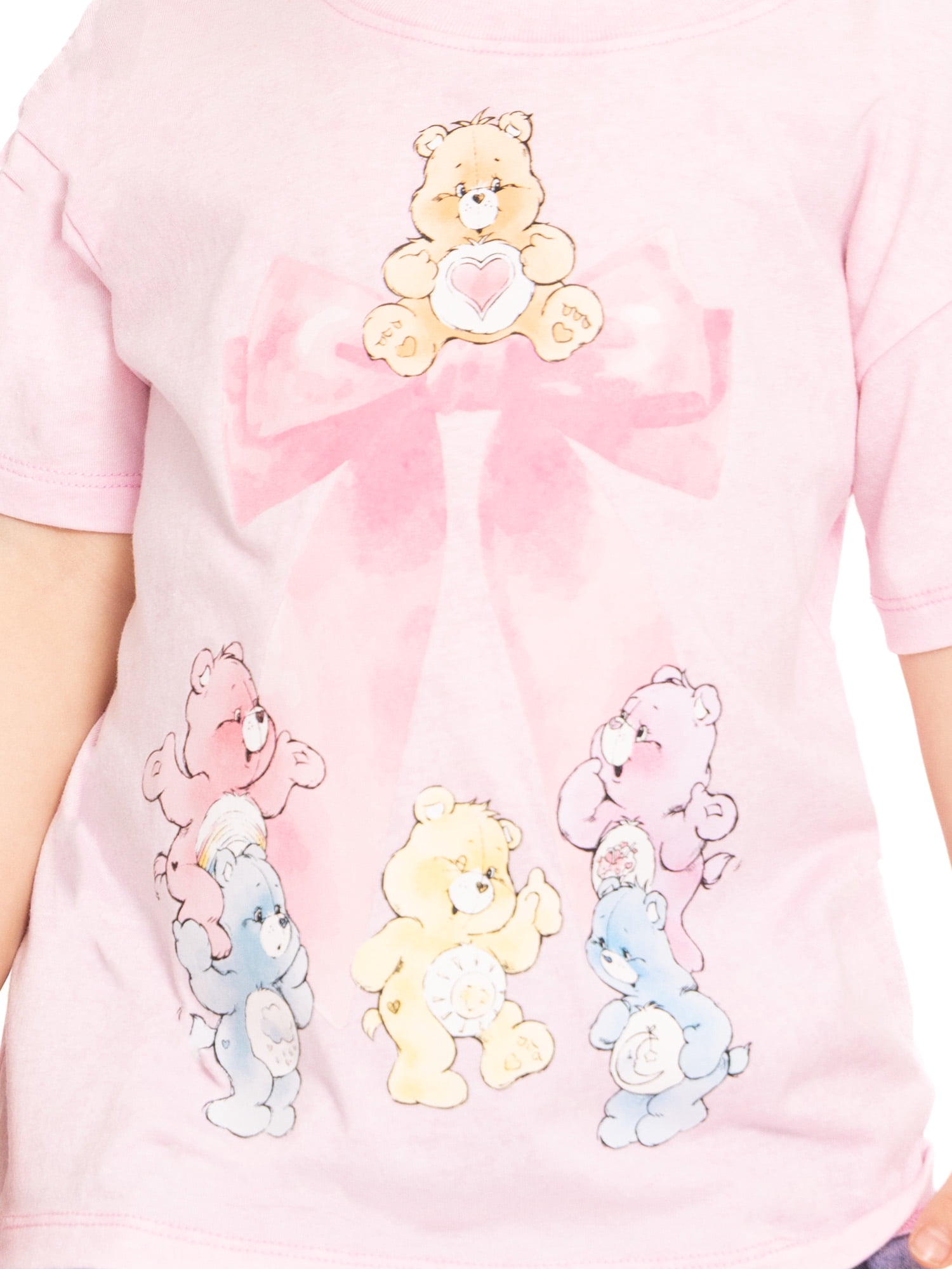 Care Bears Toddler Girls Graphic Crewneck Tee with Short Sleeves, Sizes 12M-5T