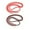 Dark 142cm Red 142cm, variant on 2x Rustic Retro Style Christmas Wooden Beads Garlands Ornaments Party Home Xmas Beaded Garland Holiday Christmas Tree Decorative Dark 274cm Red 274cm