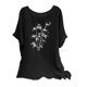 thumbnail image 1 of Vestidos Casuales Para Mujer, Blusas De Mujer De Moda Camisetas estampadas de moda para mujer, blusas casuales de lino holgadas de manga corta con cuello redondo y raglán, 1 of 7