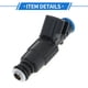 thumbnail image 5 of 1 Pc Inyector de combustible para Chevrolet Aveo 1.4 2010-2016 Boquilla de combustible negra, 5 of 7