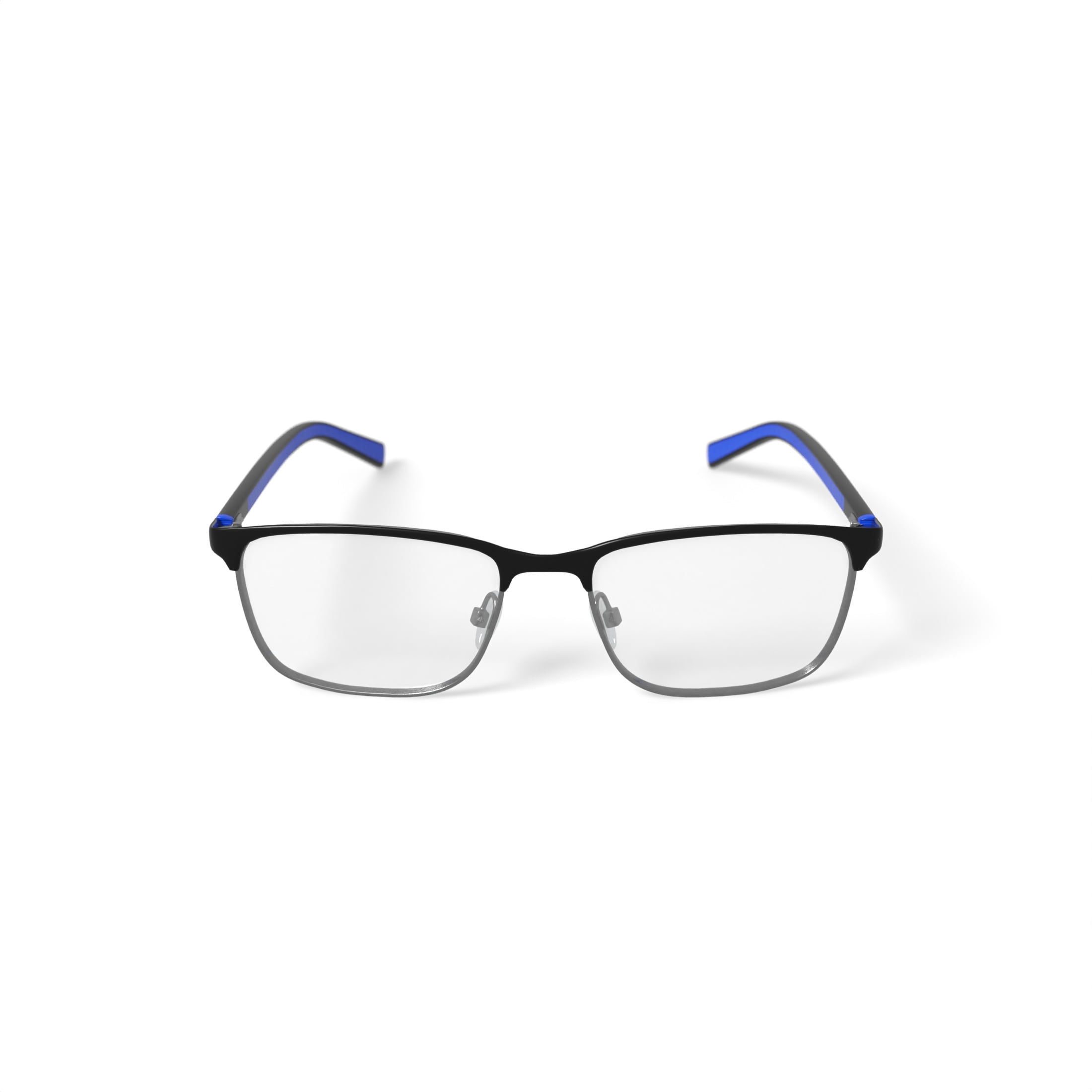 Nautica Men's N7310 Prescription Eyeglasses with Case, Matte Black