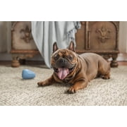 Harry Barker Durable Rubber Treater Dog Toy, Blue, Large
