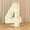 D, variant on Specollect 1 Pcs Digital Scene Decoration Props Light Snap Luminous Letter Frame Background Board for Birthday Party Graduation Celebration Decor 60cm
