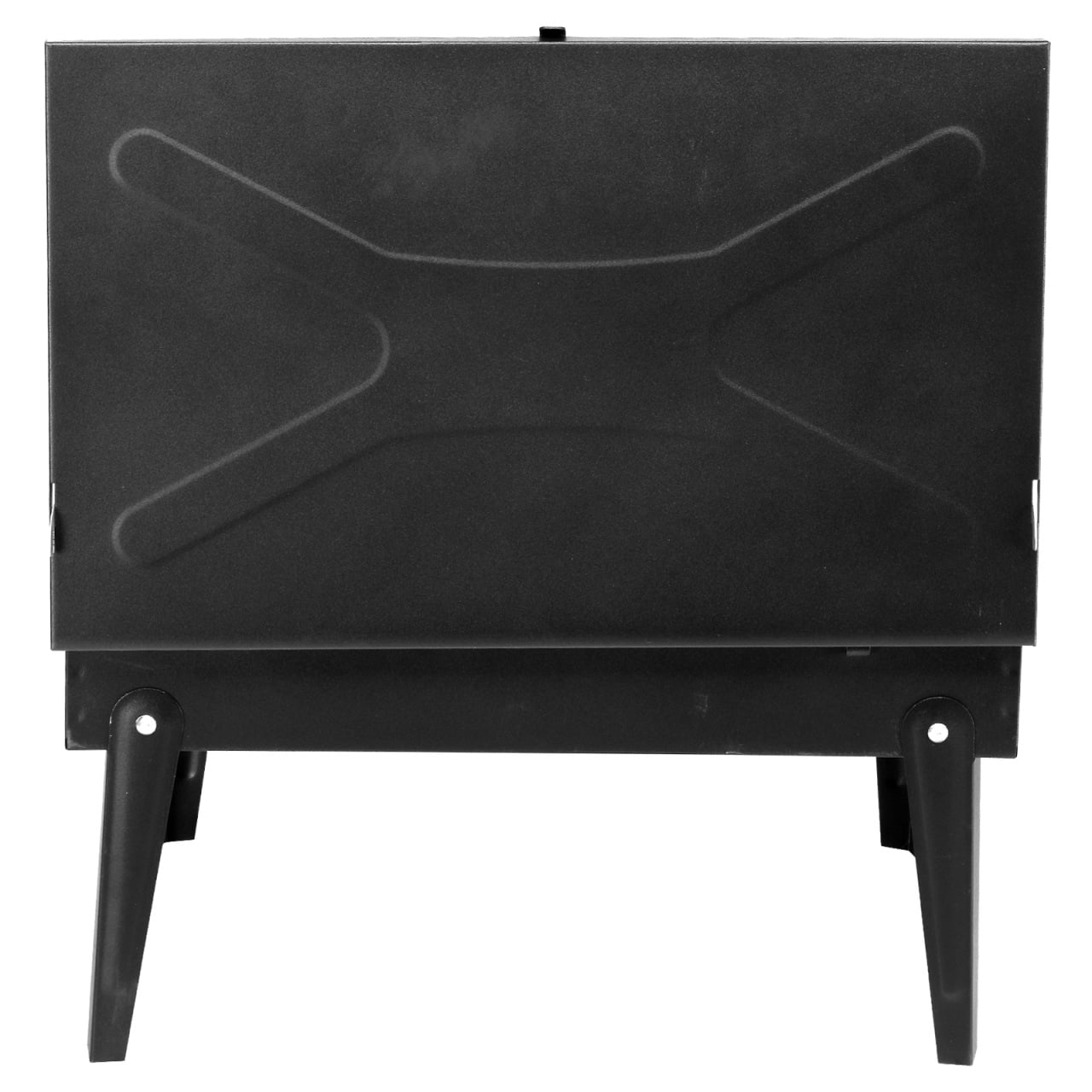 Square Portable Charcoal Grill, Small Folding BBQ Grill, Foldable Camping Grill with Barbecue Accessories & Lid, for Outdoor Cooking Camp Picnic Hiking Beach Party Patio