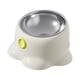 thumbnail image 3 of Comedero inclinado para gatos, ideal para viajes, para cachorros y perros pequeños. Blanco, 3 of 8