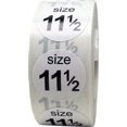 thumbnail image 1 of Autocollants Ronds Blancs Taille 11 1/2 0.75 Pouces Pouce Rond Lot de 500, 1 of 1