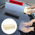 thumbnail image 4 of Pryon Chamois Leathers for Car 60x40 cm, Large Absorbent Shammy Leather Cloth, Car Drying Towel for Windows, Glass, Mirrors, Soft Chamois Leather Cloth for Auto Detailing and Cleaning, 4 of 7