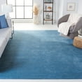 thumbnail image 3 of SAFAVIEH Himalaya Rachelle Solid Wool Area Rug, Blue, 8' x 10', 3 of 10