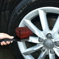 thumbnail image 6 of Kugisaki Car Wheel & Tire Brush Wheel Cleaner Brush Soft & Stiff Bristle Cleaning Brush for Car Exterior Surface, Carpet, Truck, SUV, RV, Motorcycle, 6 of 7