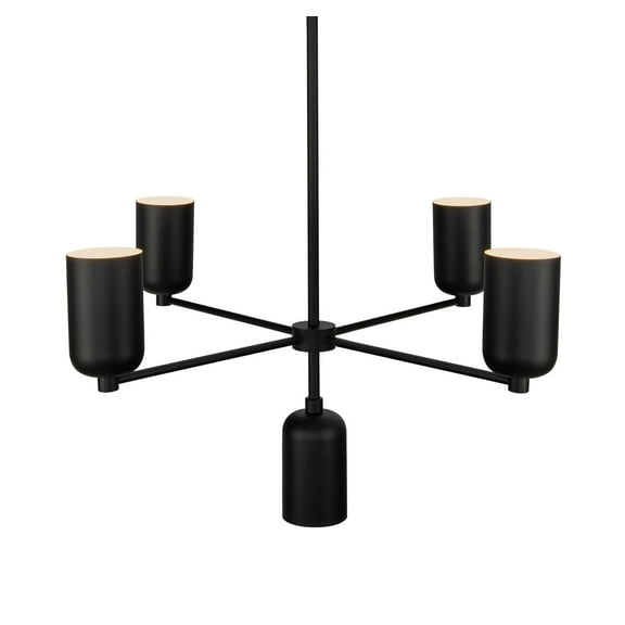 Kuzco Lighting Ch57731 Nola 5 Light 31" Wide Chandelier - Black