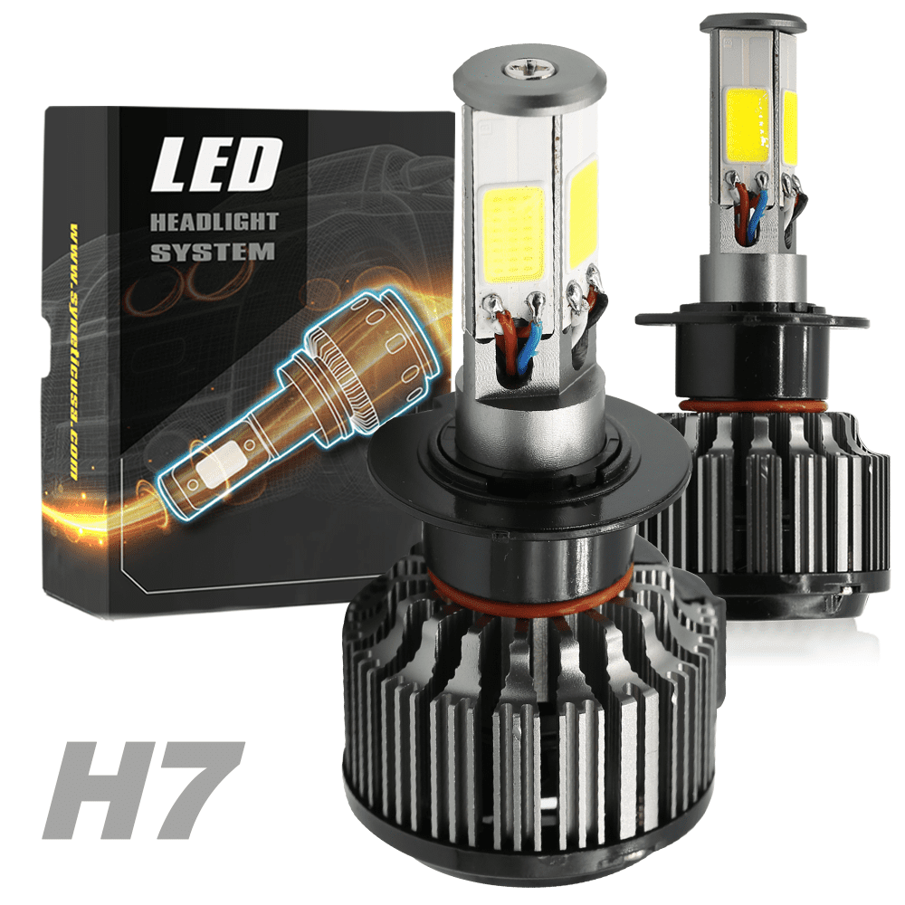 LED For GRAND VITARA 2011-2015 Headlight Kit H4/9003 6000K CREE Bulbs HI/LO Beam
