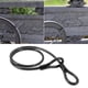 thumbnail image 5 of Cable de material acero para , cable de material acero flexible con revestimiento de vinilo de seguridad resistente de 12 mm de espesor con extremo de Negro, 5 of 8