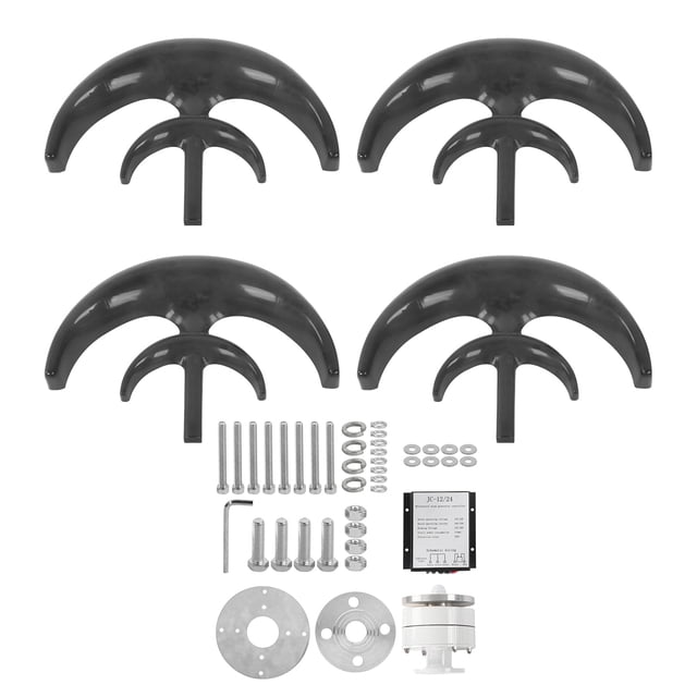 Kit de turbina eólica, kit de turbina eólica, generador de turbina eólica de 800 W, generador de sistema solar creado con maestría