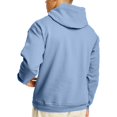 thumbnail image 5 of Hanes Chandail à Capuchon en Molleton EcoSmart pour Hommes, TG, Bleu Pâle, 5 of 5