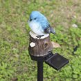 thumbnail image 2 of Harpi Waterproof LED Blue Bird Figure Solar Lights, Blue, 2 of 7