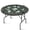 BLUE, variant on 47" Round 8-Player Foldable Poker Table, Texas Hold'em Blackjack Table, Blue, Steel Legs & Deep Cup Holders