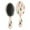 Beige Christmas Tree, variant on Black Christmas Snowman Pattern Hair Brush,Girls Detangling Hair Brush,Glide Through Tangles with Ease for Wet & Dry Hair,8.8"X2.8"