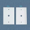 thumbnail image 6 of Steren White TV Wall Plate with 1-Hole - Modular Flush-Mount Design, 6 of 7