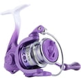 thumbnail image 1 of Lightweight Spinning Fishing Reel 3+1BB 5.2:1 Gear Ratio 8KG Max Drag Metal Spool Rocker Arm Interchangeable for Left and Right Hands, 1 of 7