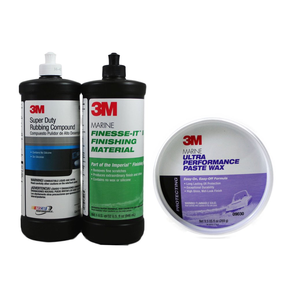 3M (35928/05954/09030) Rubbing Compound, Marine Finishing 3M (35928/05954/09030) Rubbing Compound, Marine Finishing