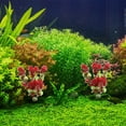 thumbnail image 4 of Laklulu 10 piezas de plantas de plástico, plantas artificiales de plástico largas para peceras, adornos decorativos, 4 of 5