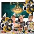 thumbnail image 4 of Elden Ring Party Supplies Plates Decorations Birthday Cake Topper Banner Decor Backdrop Balloons, 4 of 7