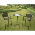 thumbnail image 2 of Resin Wicker/Steel Bar-Height Outdoor Bistro Table, 2 of 3
