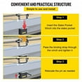 thumbnail image 6 of Stake Pocket Winch- 4 Removable Tie-Downs for Trucks & Trailers, 6 of 11