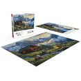 thumbnail image 2 of Buffalo Games Abraham Hunter Alpine Farm 500-Piece Interlocking Jigsaw Puzzle, 2 of 6