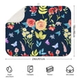 thumbnail image 2 of Microfibre Drying Mat for Kitchen Pioneer Dish Drying Drainer Mat Absorbent Colorful Floral Drying Mat Washing Up for Glass, Plate & Cup 18inch X 24inch, 2 of 5
