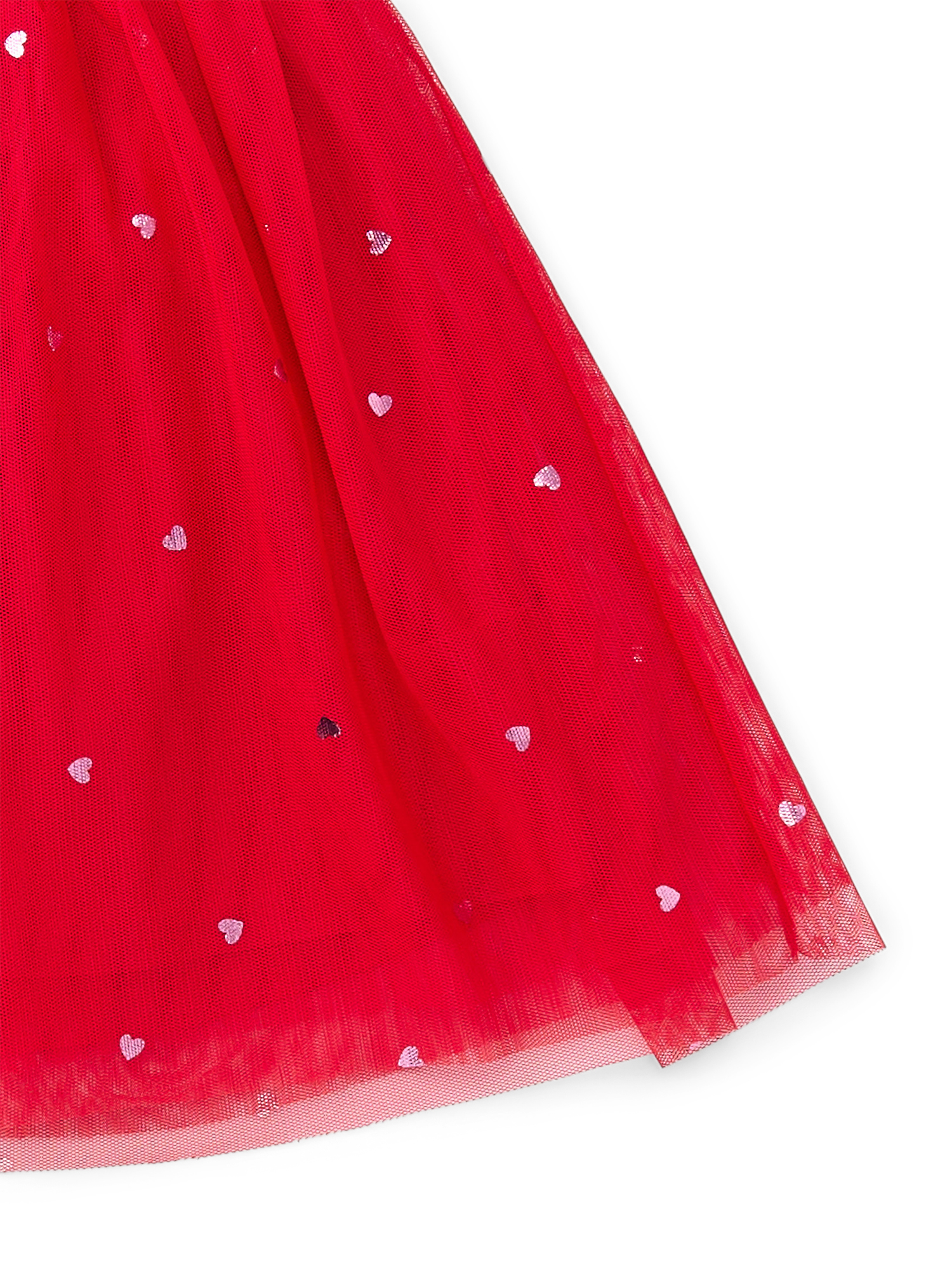 Way To Celebrate Girls Valentine's Day Mesh Skirt, Sizes 4-18