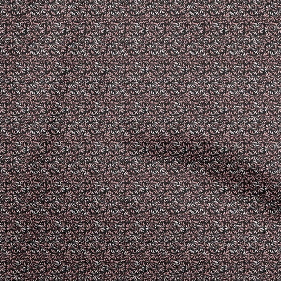 oneOone Polyester Spandex Black Fabric Block Fabric For Sewing Printed Craft Fabric By The Yard 56 Inch Wide