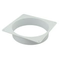 thumbnail image 3 of 4" 6" 8" Mobile Air Conditioner Exhaust Pipe Joint Abs Air Pipe Flange Interface, 3 of 8