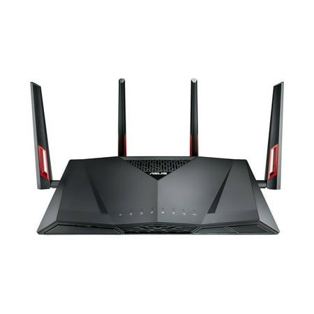 ASUS RT-AC88U Wireless-AC3100 Dual Band Gigabit Router AiProtection with (Asus Rt Ac88u Router Best Price)