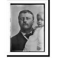 thumbnail image 2 of Historic Framed Print, Theodore Roosevelt, holding child, 17-7/8" x 21-7/8", 2 of 9